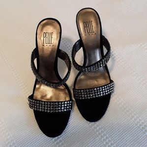 Pelli Moda Kristy Two Strap Heels